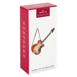 Hallmark Lookin' Out My Back Door Guitar Musical Ornament -Hallmark Store Electric Guitar Keepsake Ornament 2099QGO2629 04