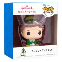 Elf Buddy The Elf™ Funko POP!® Hallmark Ornament -Hallmark Store Elf Buddy the Elf Funko POP Christmas Ornament 3HCM1107 04