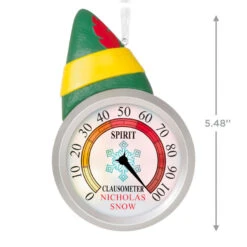 Hallmark Elf™ Clausometer Personalized Ornament With Light 8 Hallmark Elf™ Clausometer Personalized Ornament With Light -Hallmark Store Elf Clausometer Personalized Keepsake Ornament With Light 2999QHE2117B1 03