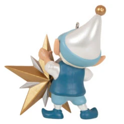 Hallmark North Pole Tree Trimmers Special Edition Ornament -Hallmark Store Elf Trimming the Tree Keepsake Ornament 1999QGO2809 06