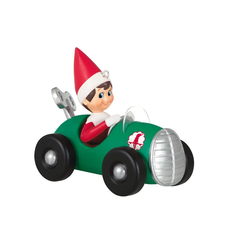 Hallmark The Elf On The Shelf® Race To The Finish Scout Elf™ Ornament 3 Hallmark The Elf On The Shelf® Race To The Finish Scout Elf™ Ornament