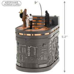 Hallmark Star Wars: The Empire Strikes Back™ Into The Carbon-Freezing™ Chamber Ornament With Light, Sound And Motion 12 Hallmark Star Wars: The Empire Strikes Back™ Into The Carbon-Freezing™ Chamber Ornament With Light, Sound And Motion -Hallmark Store Empire Strikes Back Carbon Freezing Keepsake Ornament 6499QXI7117 03