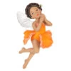 Hallmark Fairy Messengers Special Edition Ornament -Hallmark Store Fairy in Orange Flower Dress Keepsake Ornament 1699QGO2789 01