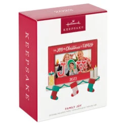 Hallmark Family Joy 2023 Photo Frame Ornament 11 Hallmark Family Joy 2023 Photo Frame Ornament -Hallmark Store Family Joy 2023 Picture Frame Keepsake Ornament 1599QGO2587 04