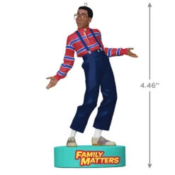 Hallmark Family Matters Steve Urkel Ornament With Sound 10 Hallmark Family Matters Steve Urkel Ornament With Sound -Hallmark Store Family Matters Steve Urkel Keepsake Ornament 2199QXI6267 03