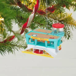 Hallmark Fisher-Price™ Airport Ornament 9 Hallmark Fisher-Price™ Airport Ornament -Hallmark Store Fisher Price Airport Keepsake Ornament 1999QXI7379 02