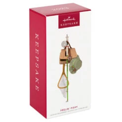 Hallmark Feelin' Fishy 2023 Ornament -Hallmark Store Fishing Gear Keepsake Ornament 1699QGO2899 04