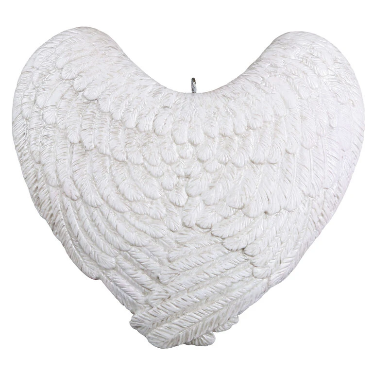 Hallmark Forever Loved Memorial Heart And Angel Wings Text Personalized Ornament 6 Hallmark Forever Loved Memorial Heart And Angel Wings Text Personalized Ornament - Image 4