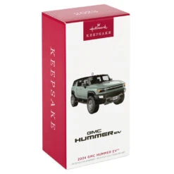 Hallmark 2024 GMC HUMMER EV™ 2023 Metal Ornament -Hallmark Store GMC Hummer EV Keepsake Ornament 2199QXI6027 04