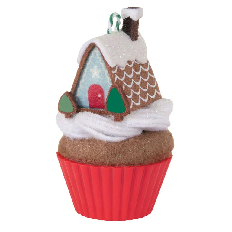 Hallmark Christmas Cupcakes Gingerbread Goodness Ornament 3 Hallmark Christmas Cupcakes Gingerbread Goodness Ornament