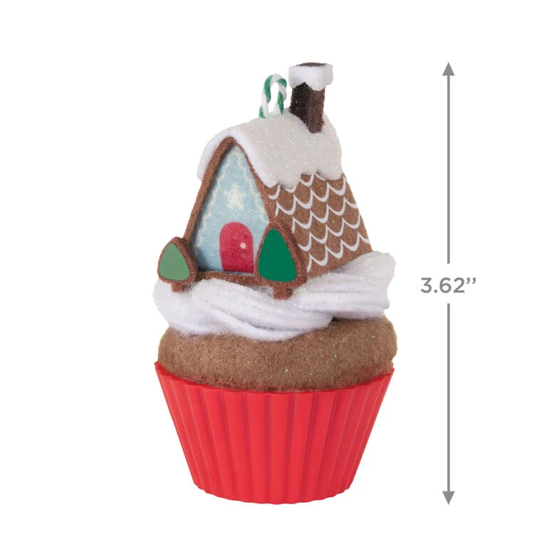Hallmark Christmas Cupcakes Gingerbread Goodness Ornament 5 Hallmark Christmas Cupcakes Gingerbread Goodness Ornament - Image 3