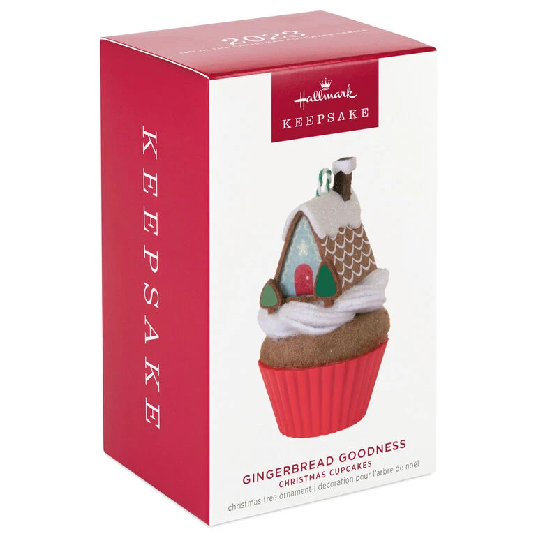 Hallmark Christmas Cupcakes Gingerbread Goodness Ornament 6 Hallmark Christmas Cupcakes Gingerbread Goodness Ornament - Image 4