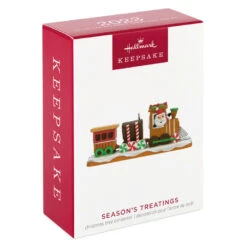 Hallmark Season’s Treatings Ornament -Hallmark Store Gingerbread Train Keepsake Ornament 1699QXR8009 04