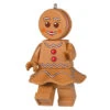Hallmark Gingerbread Woman LEGO® Minifigure Ornament -Hallmark Store Gingerbread Woman LEGO Minifig Keepsake Ornament 1699QXI7329 01