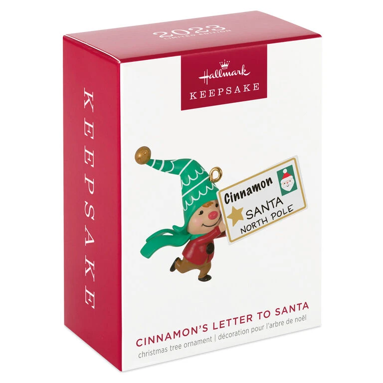 Hallmark Gnome For Christmas Cinnamon's Letter To Santa Ornament 6 Hallmark Gnome For Christmas Cinnamon's Letter To Santa Ornament - Image 4