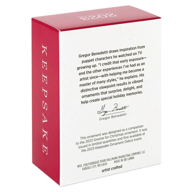 Hallmark Gnome For Christmas Cinnamon's Letter To Santa Ornament 7 Hallmark Gnome For Christmas Cinnamon's Letter To Santa Ornament - Image 5