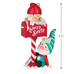 Hallmark Gnome For Christmas Ornament 10 Hallmark Gnome For Christmas Ornament -Hallmark Store Gnomes Mailing Letter to Santa Keepsake Ornament 1999QXR8109 03