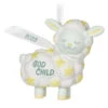Hallmark Godchild 2023 Porcelain Ornament 2 Hallmark Godchild 2023 Porcelain Ornament -Hallmark Store Godchild Lamb Keepsake Ornament 1799QGO2609 01