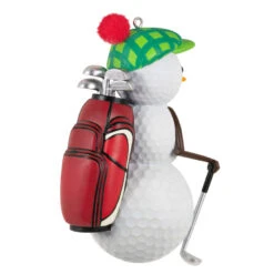 Hallmark Jolly Golfer 2023 Ornament -Hallmark Store Golf Ball Snowman Keepsake Ornament 1899QGO2939 06