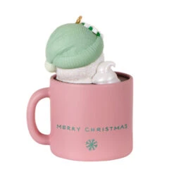 Hallmark Great-Granddaughter Hot Cocoa Mug 2023 Ornament 13 Hallmark Great-Granddaughter Hot Cocoa Mug 2023 Ornament -Hallmark Store GreatGranddaughter Snowman in Mug Keepsake Ornament 1399QGO2559 06