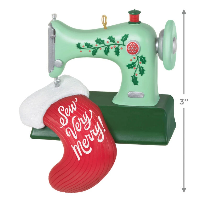 Hallmark Sew Very Merry! Ornament 5 Hallmark Sew Very Merry! Ornament - Image 3