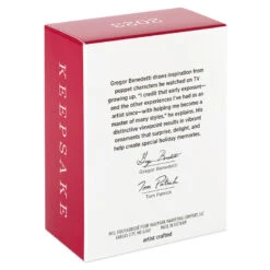 Hallmark Sew Very Merry! Ornament 12 Hallmark Sew Very Merry! Ornament -Hallmark Store Green Sewing Machine and Stocking Keepsake Ornament 1799QGO2927 05