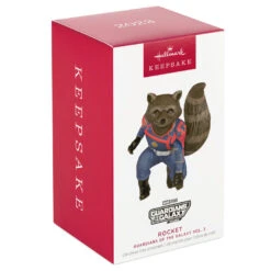 Hallmark Marvel Studios Guardians Of The Galaxy Vol. 3 Rocket Ornament -Hallmark Store Guardians 3 Rocket Keepsake Ornament 1899QXI7459 04