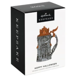 Hallmark Hoppy Halloween Beer Stein 2023 Ornament -Hallmark Store Halloween Beer Stein Keepsake Ornament 1799QFO5287 04