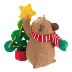 Hallmark Cute As A Button Ornament -Hallmark Store Hamster With Button Tree Keepsake Ornament 1599QXR8259 06