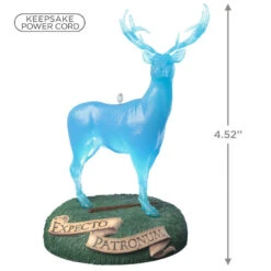 Hallmark Harry Potter™ Stag Patronus Ornament With Light -Hallmark Store Harry Potter Stag Patronus Keepsake Ornament 2999QXI7449 03
