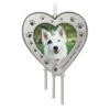 Hallmark Forever In Our Hearts Metal Photo Frame Pet Memorial Ornament -Hallmark Store HeartShaped Pet Picture Frame Keepsake Ornament 1999QHX3087 01