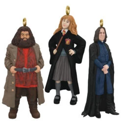 Hallmark Mini Harry Potter™ Hermione™, Hagrid™ And Snape™ Metal Ornaments, Set Of 3