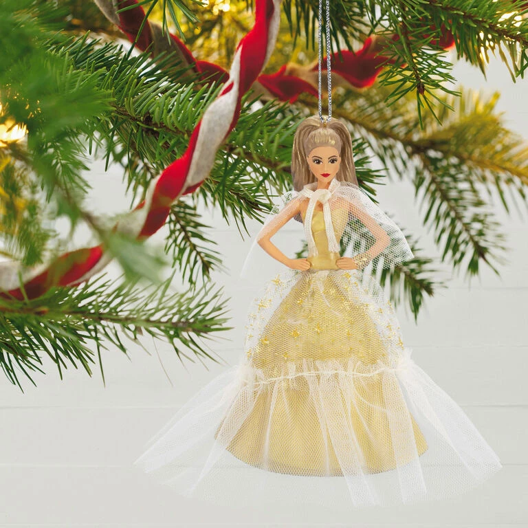 Hallmark 2023 Latina Holiday Barbie™ Ornament 4 Hallmark 2023 Latina Holiday Barbie™ Ornament - Image 2
