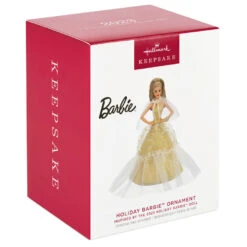 Hallmark 2023 Latina Holiday Barbie™ Ornament 11 Hallmark 2023 Latina Holiday Barbie™ Ornament -Hallmark Store Hispanic Holiday Barbie Doll Keepsake Ornament 2199QXR8219 04
