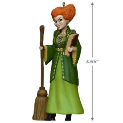 Hallmark Disney Hocus Pocus Winifred Sanderson Ornament -Hallmark Store Hocus Pocus Winifred Sanderson Keepsake Ornament 1999QFO5299 03