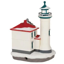 Hallmark Holiday Lighthouse 2023 Ornament With Light 13 Hallmark Holiday Lighthouse 2023 Ornament With Light -Hallmark Store Holiday Lighthouse Keepsake Ornament 2799QXR8237 06