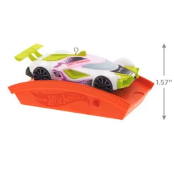 Hallmark Hot Wheels™ Mach Speeder™ Ornament With Light -Hallmark Store Hot Wheels Mac Speeder Keepsake Ornament 1999QXI7389 03