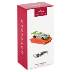 Hallmark Hot Wheels™ Mach Speeder™ Ornament With Light -Hallmark Store Hot Wheels Mac Speeder Keepsake Ornament 1999QXI7389 04