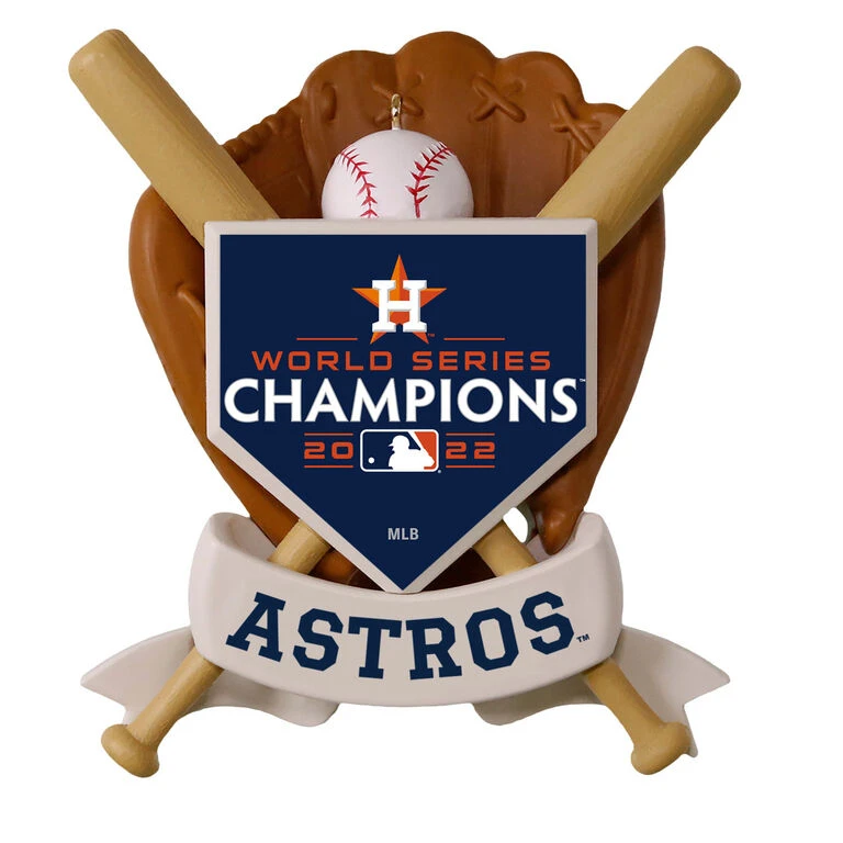 Hallmark MLB Houston Astros™ World Series Champions™ 2022 Ornament 3 Hallmark MLB Houston Astros™ World Series Champions™ 2022 Ornament