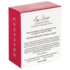 Hallmark Mini Festive Frozen Treats Ornament With Sound, 1.35" -Hallmark Store Ice Cream Truck Keepsake Ornament 1299QXM9199 05