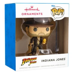 Indiana Jones™ Funko POP!® Hallmark Ornament -Hallmark Store Indiana Jones Funko POP Christmas Ornament 3HCM2310 04