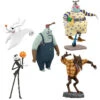Hallmark Disney Tim Burton's The Nightmare Before Christmas Citizens Of Halloween Town Ornaments, Set Of 5 -Hallmark Store Jack Zero Wolfman Behemoth Clown Keepsake Ornaments 7499QFO5307 01