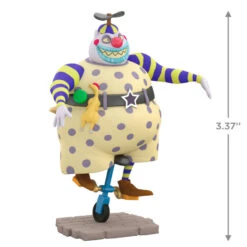 Hallmark Disney Tim Burton's The Nightmare Before Christmas Citizens Of Halloween Town Ornaments, Set Of 5 -Hallmark Store Jack Zero Wolfman Behemoth Clown Keepsake Ornaments 7499QFO5307 04