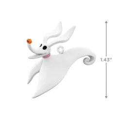 Hallmark Disney Tim Burton's The Nightmare Before Christmas Citizens Of Halloween Town Ornaments, Set Of 5 -Hallmark Store Jack Zero Wolfman Behemoth Clown Keepsake Ornaments 7499QFO5307 06