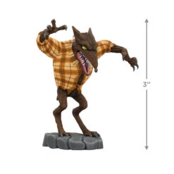 Hallmark Disney Tim Burton's The Nightmare Before Christmas Citizens Of Halloween Town Ornaments, Set Of 5 -Hallmark Store Jack Zero Wolfman Behemoth Clown Keepsake Ornaments 7499QFO5307 07