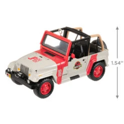 Hallmark The Car's The Star Jurassic Park 1992 Jeep Wrangler Metal Ornament -Hallmark Store Jurassic Park Jeep Keepsake Ornament 2199QXR8149 03