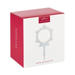 Hallmark Snowflake Ornament And Stocking Hanger -Hallmark Store Keepsake Snowflake Ornament and Stocking Hanger 1999QSB6303 04