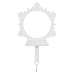 Hallmark Snowflake Ornament And Stocking Hanger -Hallmark Store Keepsake Snowflake Ornament and Stocking Hanger 1999QSB6303 06
