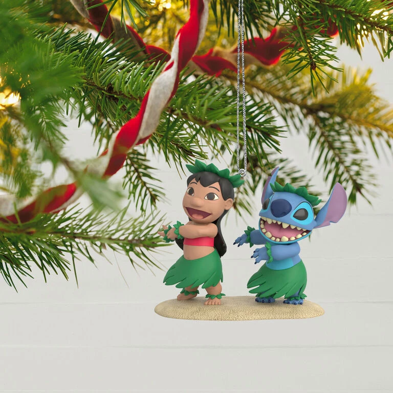 Hallmark Disney Lilo & Stitch Ohana Means Family Ornament 4 Hallmark Disney Lilo & Stitch Ohana Means Family Ornament - Image 2