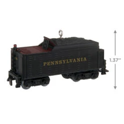 Hallmark Lionel® Pennsylvania K4 Tender Metal Ornament -Hallmark Store Lionel Trains Black Engine Keepsake Ornament 2199QXI6377 03